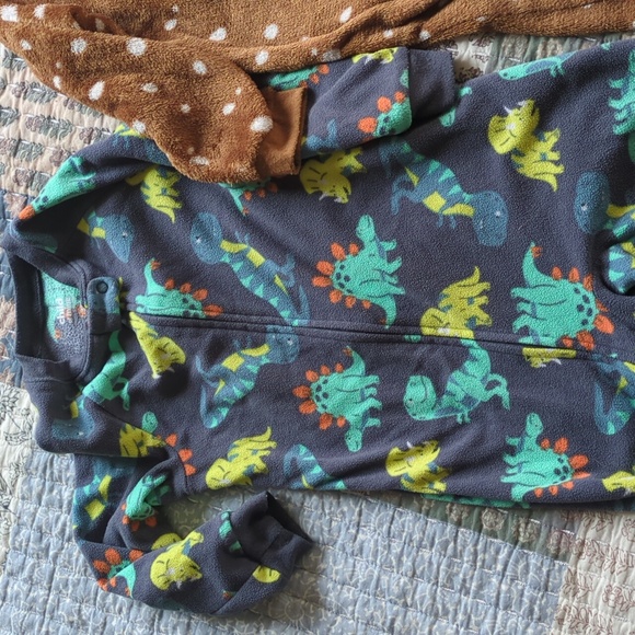 3T One Piece sleeper Pajamas - Picture 5 of 8